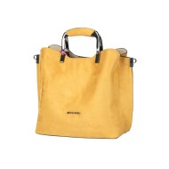 حقيبة يد نسائية جلد الغزال لون أصفر ANG-7215