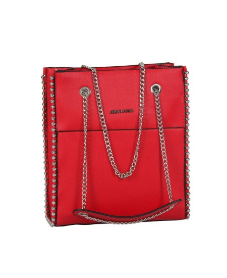 حقيبة يد نسائية لون أحمر ANG-7285