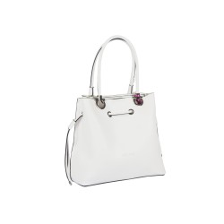 حقيبة يد نسائية لون أبيض ANG-7290