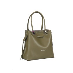 حقيبة يد نسائية لون الكاكي الأخضر ANG-7290