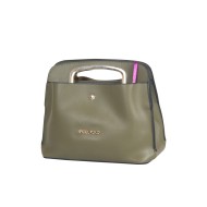 حقيبة يد نسائية لون الكاكي الأخضر ANG-7295