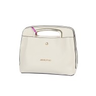 حقيبة يد نسائية لون كريم ANG-7295