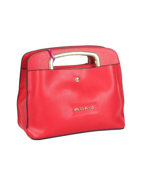 حقيبة يد نسائية لون أحمر ANG-7295