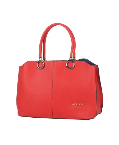 حقيبة يد نسائية لون أحمر ANG-7310