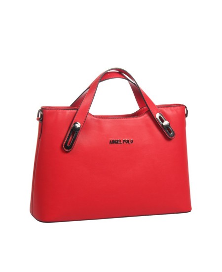 حقيبة يد نسائية لون أحمر ANG-8115