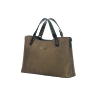 حقيبة يد نسائية جلد الغزال لون الأخضر ANG-8115