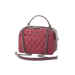 حقيبة يد نسائية لون أحمر عنابي ANG-8135