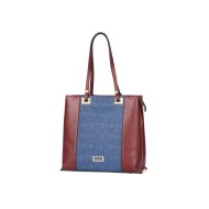 حقيبة يد نسائية لون أحمر عنابي ANG-8155