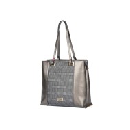 حقيبة يد نسائية لون البلاتين ANG-8155