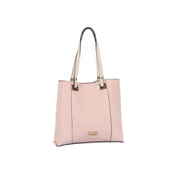 حقيبة يد نسائية لون البودرة كريم ANG-8155