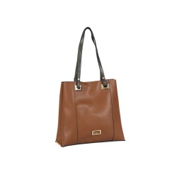 حقيبة يد نسائية لون البني الفاتح ANG-8155