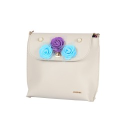 حقيبة يد نسائية لون كريم ANG-8175