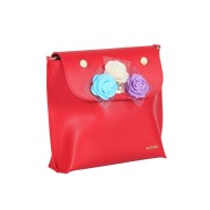 حقيبة يد نسائية لون أحمر ANG-8175