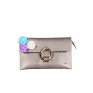 حقيبة يد نسائية لون برونزي ANG-8180