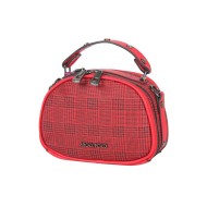 حقيبة يد نسائية منقوشة لون أحمر ANG-8185