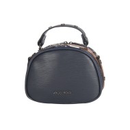 حقيبة يد نسائية لون الأزرق الداكن-البني الفاتح ANG-8185