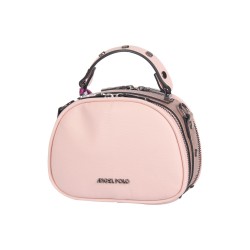 حقيبة يد نسائية لون البودرة كريم-بلاتين ANG-8185