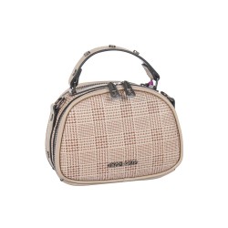 حقيبة يد نسائية منقوشة لون المنك ANG-8185 حقيبة يد نسائية منقوشة لون المنك ANG-8185