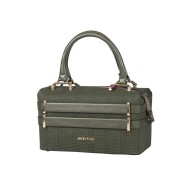 حقيبة يد نسائية منقوشة لون الكاكي الأخضر ANG-8215