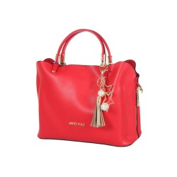 حقيبة يد نسائية لون أحمر ANG-8510