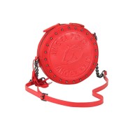 حقيبة يد نسائية جلد الغزال لون أحمر ANG-8520