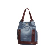 حقيبة يد نسائية لون الأزرق الداكن-أحمر عنابي ANG-9135