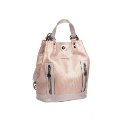 حقيبة يد نسائية لون البودرة كريم-الذهبي ANG-9135