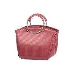 حقيبة يد نسائية لون أحمر عنابي ANG-9145