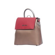 حقيبة يد نسائية لون نحاسي-دخاني-أحمر عنابي ANG-9170