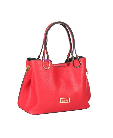حقيبة يد نسائية لون أحمر ANG-9225