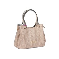 حقيبة يد نسائية منقوشة لون المنك ANG-9225