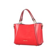 حقيبة يد نسائية جلد الغزال لون أحمر ANG-9255