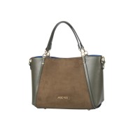 حقيبة يد نسائية جلد الغزال لون الأخضر ANG-9255