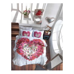 طقم أغطية سرير مزدوج وجهين موديل غاردن طباعة ثلاثي الابعاد رانفورس لون فرو المنك CN-1768060-VIZ طقم أغطية سرير مزدوج وجهين موديل غاردن طباعة ثلاثي الابعاد رانفورس لون فرو المنك CN-1768060-VIZ