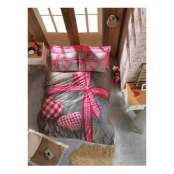 طقم أغطية سرير مزدوج وجهين موديل لوف بوكس طباعة ثلاثي الابعاد رانفورس لون احمر CN-1768495-KIR طقم أغطية سرير مزدوج وجهين موديل لوف بوكس طباعة ثلاثي الابعاد رانفورس لون احمر CN-1768495-KIR