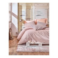 طقم أغطية سرير مزدوج وجهين موديل ماست مينيمال رانفورس لون سومو CN-1811688-SOM