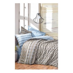 طقم أغطية سرير مزدوج وجهين موديل جوي مينيمال رانفورس لون ازرق CN-1811690-MAV طقم أغطية سرير مزدوج وجهين موديل جوي مينيمال رانفورس لون ازرق CN-1811690-MAV