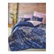 طقم أغطية سرير مزدوج وجهين موديل اليتا ساتان لون ليلكي CT-1771751-ZMB