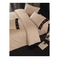 طقم أغطية سرير مزدوج وجهين موديل بلاين رانفورس لون بيج CT-1843007-BEJ طقم أغطية سرير مزدوج وجهين موديل بلاين رانفورس لون بيج CT-1843007-BEJ