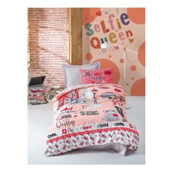 طقم أغطية سرير مفرد وجهين موديل سيلفي رانفورس لون احمر CT-1861777-KIR طقم أغطية سرير مفرد وجهين موديل سيلفي رانفورس لون احمر CT-1861777-KIR