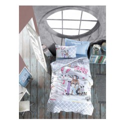 طقم أغطية سرير مفرد وجهين موديل سكايت رانفورس لون ازرق CT-1861778-MAV طقم أغطية سرير مفرد وجهين موديل سكايت رانفورس لون ازرق CT-1861778-MAV