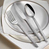 طقم 85 قطعة ملاعق وشوك و سكاكين لون معدني KTH-CKB89KPM1-MET  طقم 85 قطعة ملاعق وشوك و سكاكين لون معدني KTH-CKB89KPM1-MET