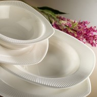 طقم سفرة 24 قطعة بورسلان بون باساك لون أبيض KTH-CSL24Y20014-BYZ طقم سفرة 24 قطعة بورسلان بون باساك لون أبيض KTH-CSL24Y20014-BYZ