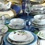 طقم سفرة 24 قطعة بورسلان بون باساك يد حصان مدورة لون أبيض KTH-YS24Y24209339-BYZ طقم سفرة 24 قطعة بورسلان بون باساك يد حصان مدورة لون أبيض KTH-YS24Y24209339-BYZ