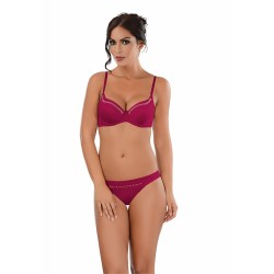 طقم حمالة صدر مع كيلوت لون فوشيا NBB-4369-BYZ