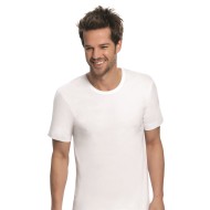 قميص رجالي نصف كم لون أبيض NBB-704-BYZ