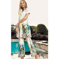 بيجاما 3 قطع نسائي لون اصفر EFS-9024-LIM