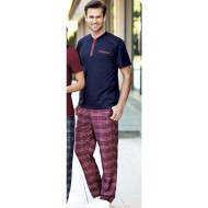 بيجاما رجالي  لون ازرق داكن FTS-FC832-LAC