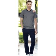 بيجاما رجالي  لون ازرق داكن FTS-FC837-LAC