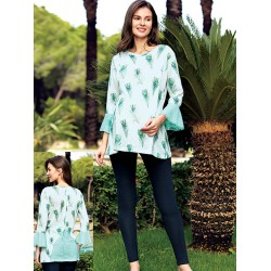 بيجاما نسائي اكمام طويلة لون ازرق داكن FTS-M-694 بيجاما نسائي اكمام طويلة لون ازرق داكن FTS-M-694